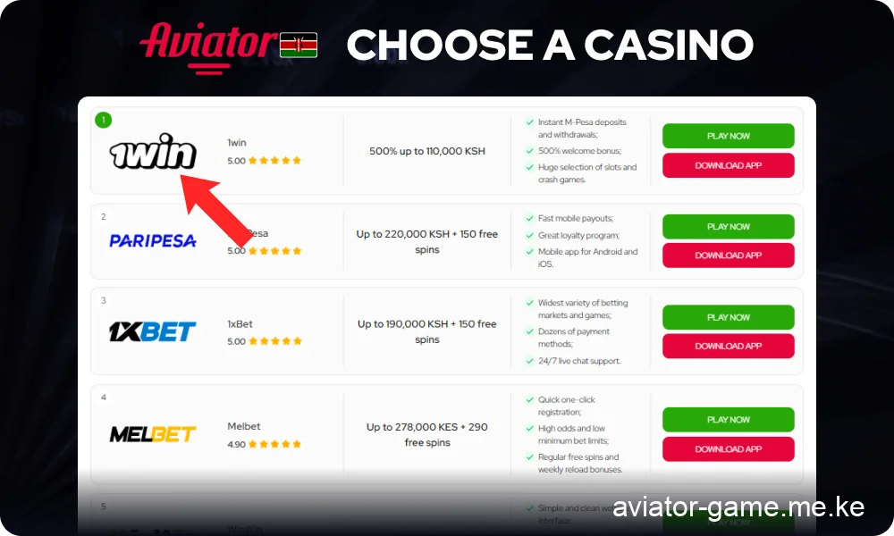 Select a Safe and Reliable Casino for Aviator Gameplay